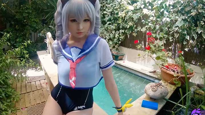 Cosplay扮演叫女友COS成我愛的角色.無套性愛自拍流出- www.jdav.vip